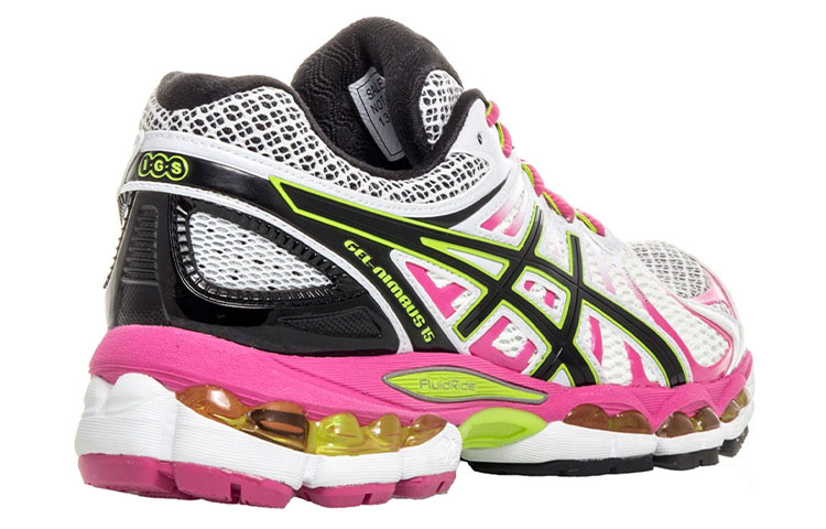 Shop (W) ASICS GEL-Nimbus 15 'Putih Hitam Merah Muda' T3B5N-0190