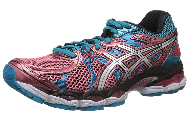 Lookbook (W) アシックス ゲルニンバス16 ピンク/ブルー T485N-3497
