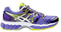 Order (W) ASICS GEL-Nimbus 16 ''Paars Geel'' T485N-3697