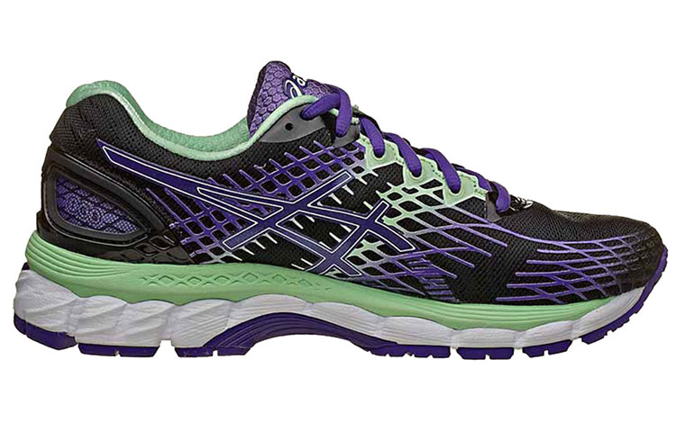 Order (W) ASICS GEL-Nimbus 17 ''Zwart Groen'' T557N-9935