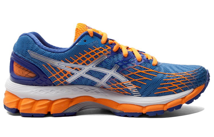 Order (W) ASICS Gel-Nimbus 17 ''Blau Orange'' T557N-3993