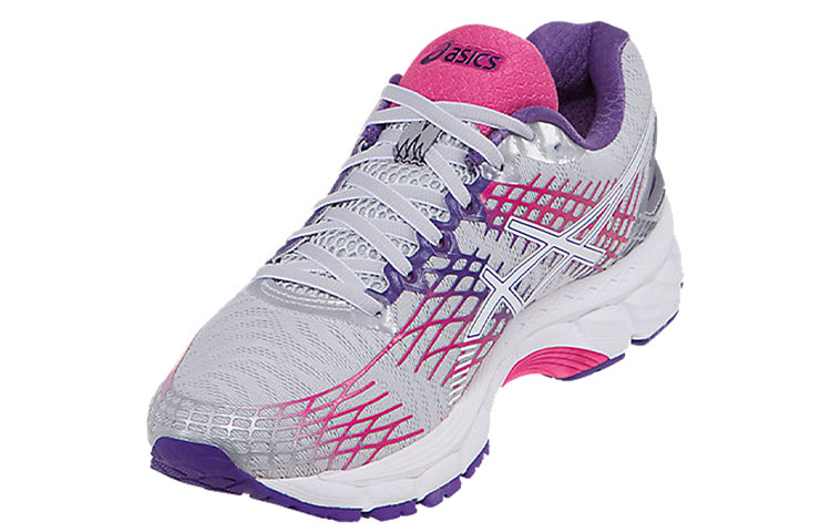 Lookbook Asics GEL-Nimbus 17 緩衝透氣慢跑鞋 女款 灰藍