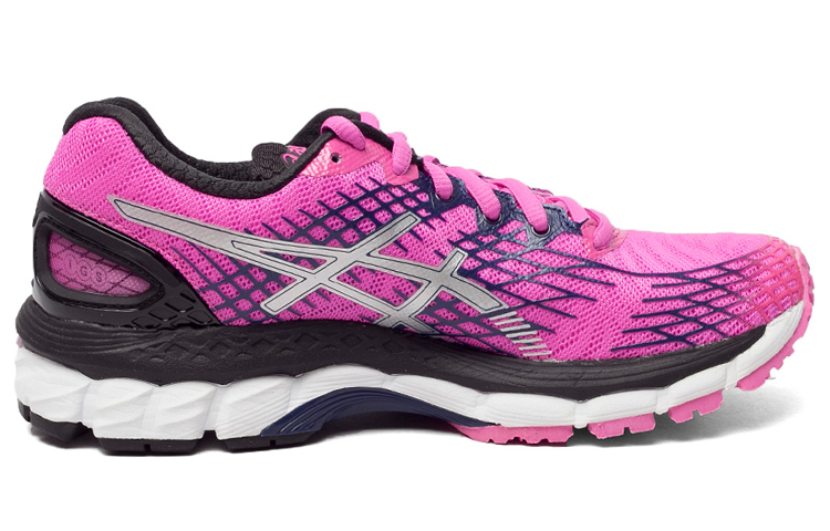 Order (W) ASICS Gel-Nimbus 17 ''Roze Zilver''. T557N-2593