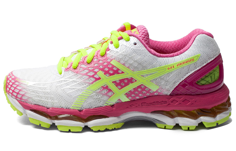 (Women) ASICS GEL-Nimbus 17 'White Pink Yellow' T557N-0107