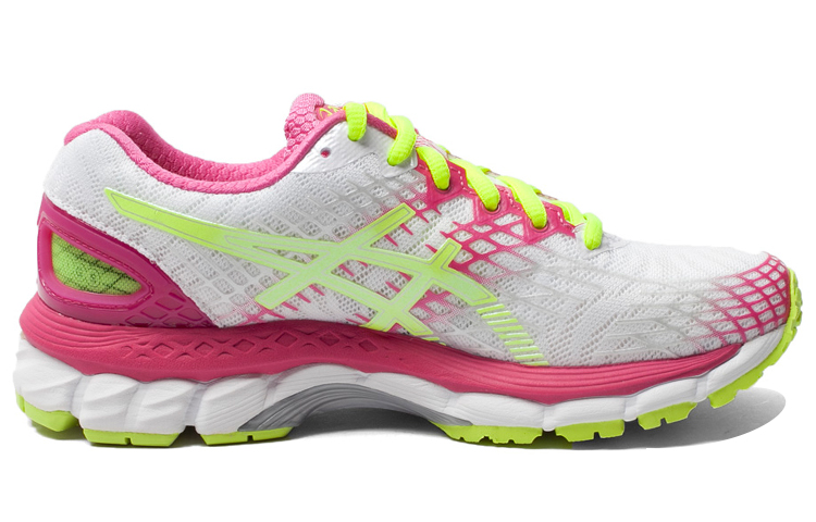 Order (W) ASICS GEL-Nimbus 17 ''Wit Roze Geel'' T557N-0107