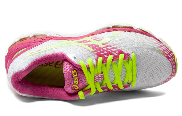 Lookbook (W) ASICS GEL-Nimbus 17 ''Wit Roze Geel'' T557N-0107