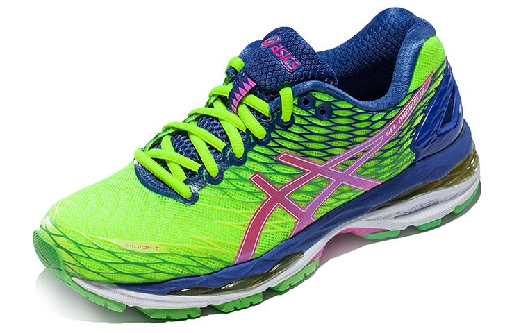 Lookbook (W) ASICS Gel-Nimbus 18 '绿蓝色'跑鞋 T650N-0735