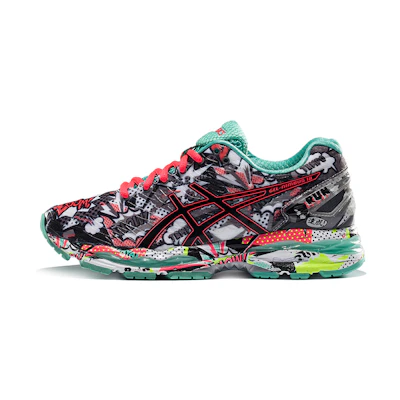 (W) ASICS GEL-Nimbus 18 'Grey Red Green'