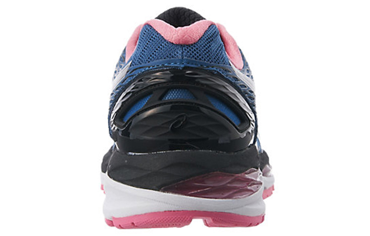 Shop Asics 女士 Gel-Nimbus 18 舒適透氣 低筒跑步鞋 女款 蔚藍灰