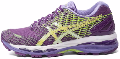 (Women) ASICS GEL-Nimbus 18 Lite-Show 'Purple Yellow' T65XQ-3389 (Women) ASICS GEL-Nimbus 18 Lite-Show 'Purple Yellow' T65XQ-3389