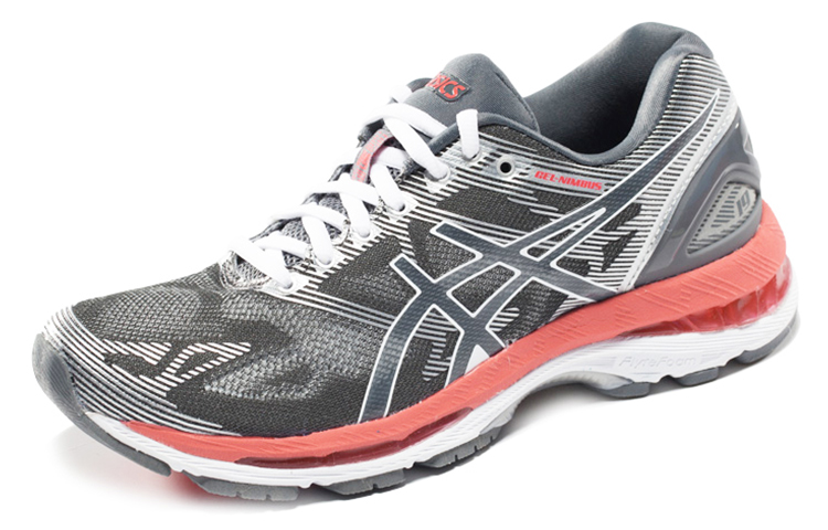 Order 亞瑟士 Gel-Nimbus 19 (D寬) 跑步鞋 女款 灰色