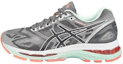 Buy Asics GEL-Nimbus 19 減震耐磨防滑 低筒運動跑步鞋 女款 灰白橙 D寬