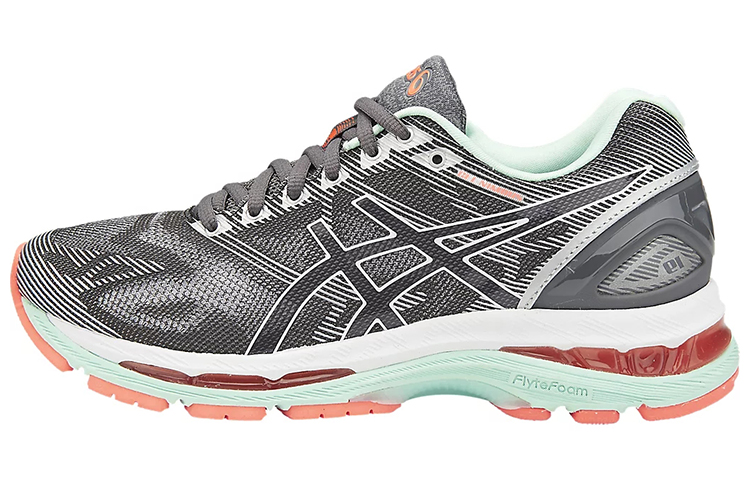 (Women) ASICS GEL-Nimbus 19 'Grey White Orange - D Wide' T751N-9701
