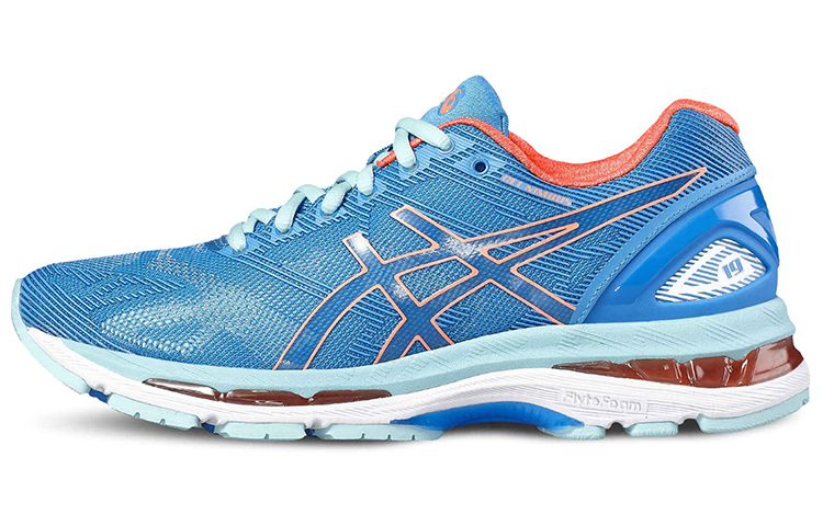 (Women) ASICS GEL-Nimbus 19 Blue/Orange T750N-4306
