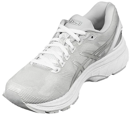 Asics GEL-Nimbus 19 低筒 跑步鞋 女款 灰白 Shop Asics GEL-Nimbus 19 低筒 跑步鞋 女款 灰白