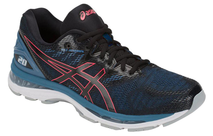 Order Asics Gel-Nimbus 20 女款 黑藍 跑路鞋