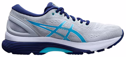 Order (W) ASICS Gel-Nimbus 21 Abu-Abu/Biru 1012A689-020