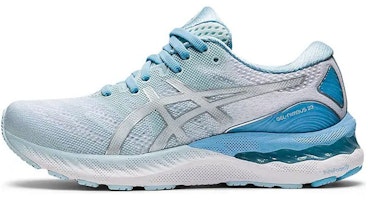 Asics Gel-Nimbus 23 舒適耐損跑步鞋 女版 藍銀 Buy Asics Gel-Nimbus 23 舒適耐損跑步鞋 女版 藍銀