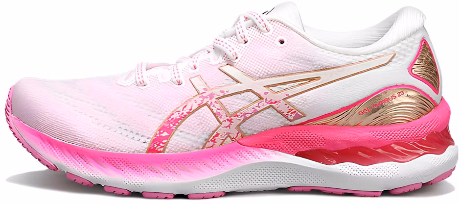 (W) ASICS Gel-Nimbus 23 Merah Jambu/Putih 1012B078-700 Buy (W) ASICS Gel-Nimbus 23 Merah Jambu/Putih 1012B078-700
