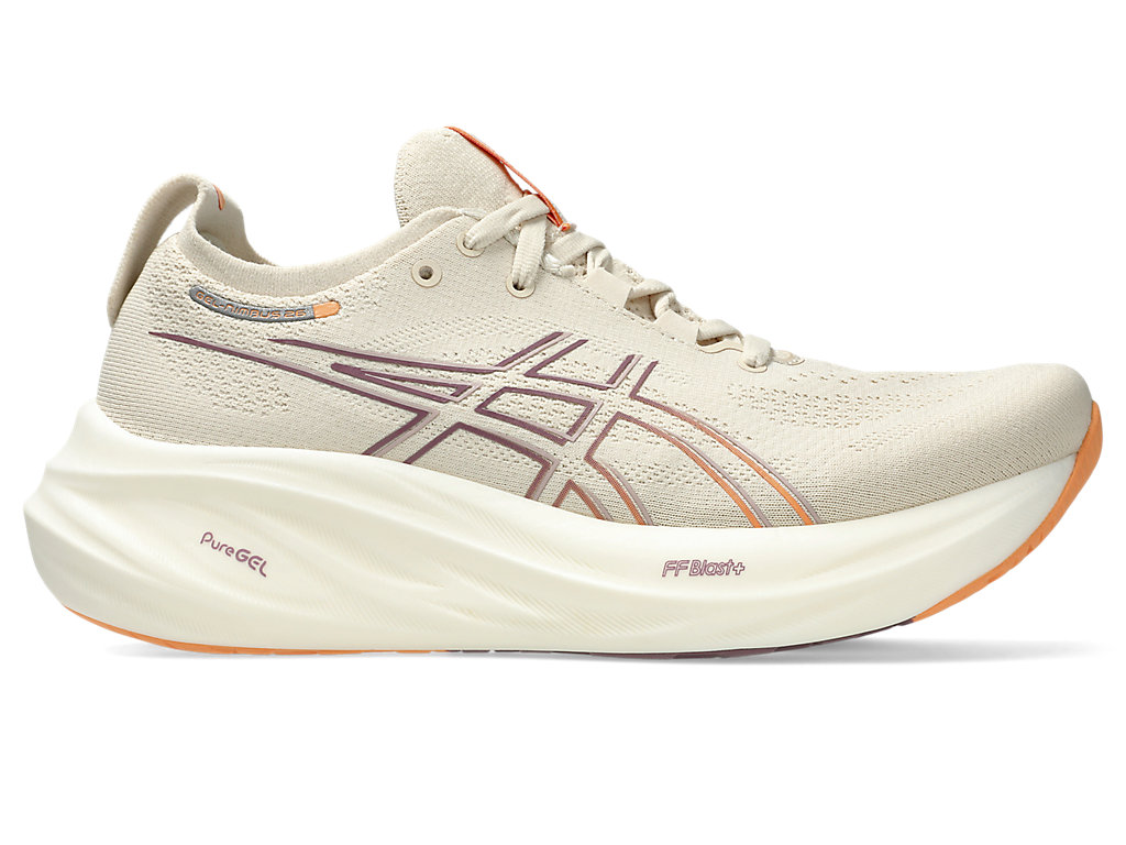(Women) ASICS Gel-Nimbus 26 'Oatmeal Faded Orange' 1012B601-250