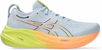 (Women) ASICS Gel-Nimbus 26 Paris 'Cool Grey Safety Yellow' 1012B743-750 (Women) ASICS Gel-Nimbus 26 Paris 'Cool Grey Safety Yellow' 1012B743-750