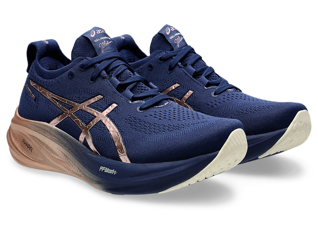 Lookbook (W) ASICS ゲルニンバス 26 プラチナム 'ブルーエクスパンス ローズゴールド' 1012B740-400