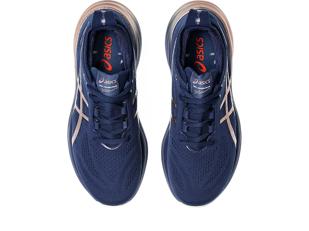 Sizing (W) ASICS ゲルニンバス 26 プラチナム 'ブルーエクスパンス ローズゴールド' 1012B740-400