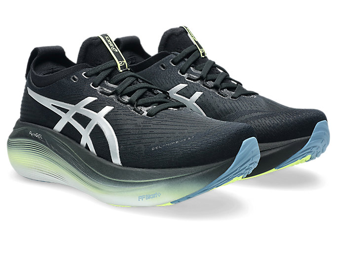 Order (W) Asics GEL-NIMBUS 27 Sepatu Lari Luxe/Hitam 1012B816-001