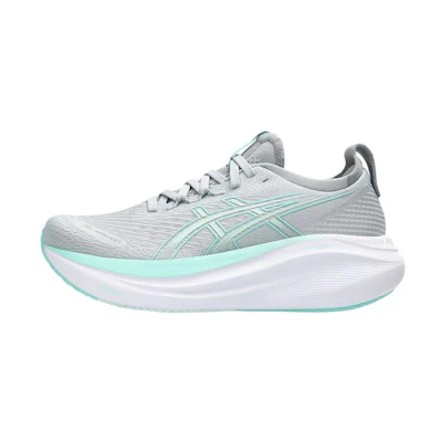 (W) ASICS Gel Nimbus 27 'Piedmont Grey Illuminate Mint'