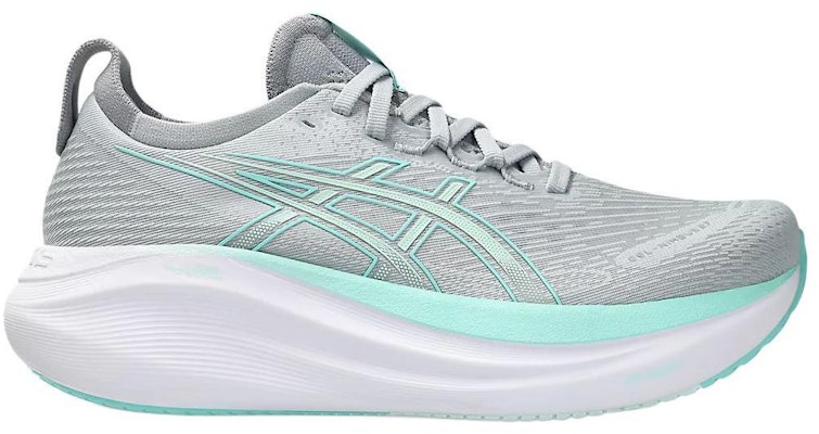 (W) ASICS Gel-Nimbus 27 灰色/薄荷綠跑鞋 1012B753-020 Order (W) ASICS Gel-Nimbus 27 灰色/薄荷綠跑鞋 1012B753-020