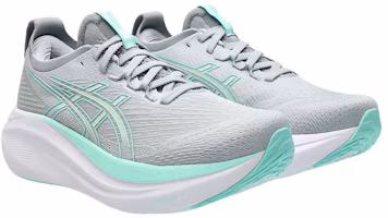 Lookbook (W) ASICS Gel-Nimbus 27 灰色/薄荷綠跑鞋 1012B753-020