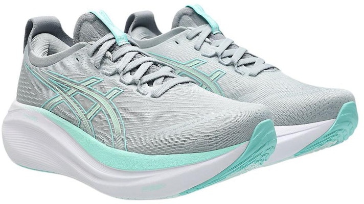 (W) ASICS Gel-Nimbus 27 灰色/薄荷綠跑鞋 1012B753-020 Lookbook (W) ASICS Gel-Nimbus 27 灰色/薄荷綠跑鞋 1012B753-020