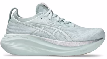 (Women) ASICS Gel-Nimbus 27 Pure Aqua White 1012B753-300 (Women) ASICS Gel-Nimbus 27 Pure Aqua White 1012B753-300