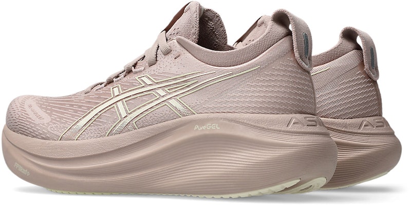 (W) 亚瑟士 GEL-NIMBUS 27 跑鞋 米褐/白桦色 1012B753-702 Lookbook (W) 亚瑟士 GEL-NIMBUS 27 跑鞋 米褐/白桦色 1012B753-702