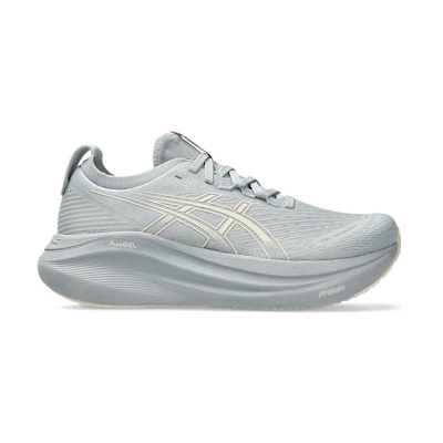 (W) ASICS GEL-NIMBUS 27 Running Shoes Piedmont Grey/Cream