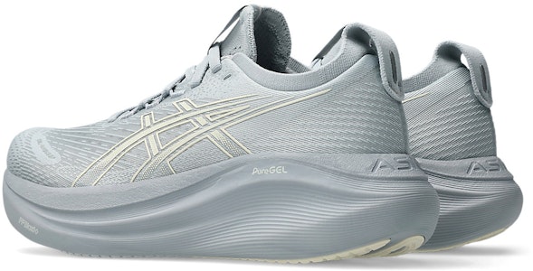 (W) 亚瑟士 GEL-NIMBUS 27 跑鞋 灰色/奶油色 1012B753-021 Lookbook (W) 亚瑟士 GEL-NIMBUS 27 跑鞋 灰色/奶油色 1012B753-021