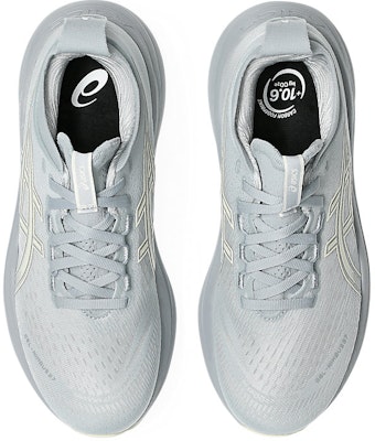 (W) アシックス GEL-NIMBUS 27 ランニングシューズ ピエモントグレー/クリーム 1012B753-021 Details for (W) アシックス GEL-NIMBUS 27 ランニングシューズ ピエモントグレー/クリーム 1012B753-021