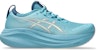 (Women) ASICS GEL-NIMBUS 27 Running Shoes Stillwater/Cream 1012B753-401