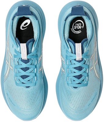 (W) ASICS GEL-NIMBUS 27 Zapatillas Running Stillwater/Cream 1012B753-401 Details for (W) ASICS GEL-NIMBUS 27 Zapatillas Running Stillwater/Cream 1012B753-401