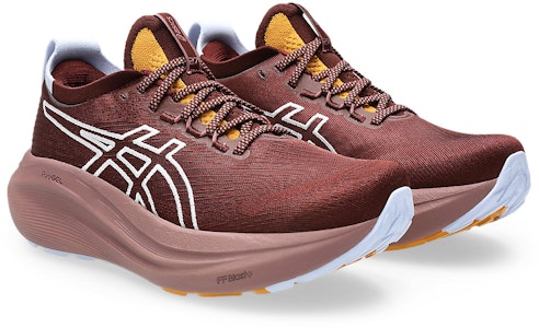 (W) ASICS GEL-NIMBUS 27 TR Sneakers Nature Bathing/Merah Tua Planet. 1012B908-600 Order (W) ASICS GEL-NIMBUS 27 TR Sneakers Nature Bathing/Merah Tua Planet. 1012B908-600