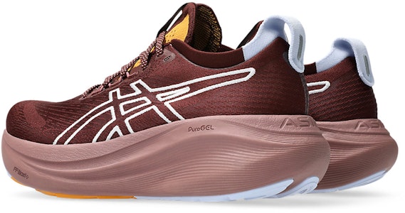 (W) ASICS GEL-NIMBUS 27 TR Sneakers Nature Bathing/Merah Tua Planet. 1012B908-600 Lookbook (W) ASICS GEL-NIMBUS 27 TR Sneakers Nature Bathing/Merah Tua Planet. 1012B908-600