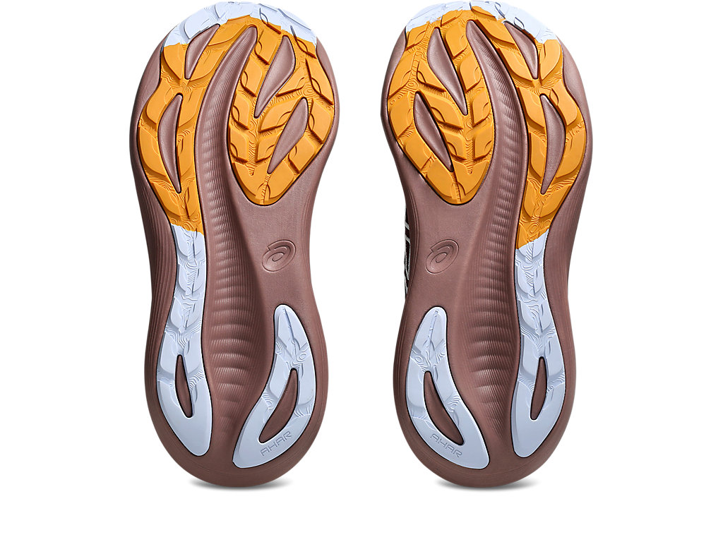 Sizing (W) ASICS GEL-NIMBUS 27 TR スニーカー ナチュラルバス/ダークレッドプラネット 1012B908-600