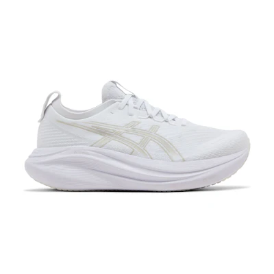 (W) ASICS Gel Nimbus 27 'White Glacier Grey'