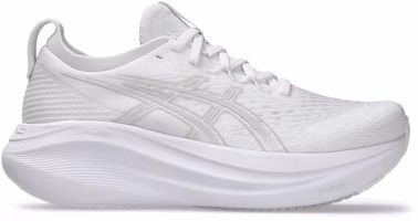 (Women) ASICS Gel-Nimbus 27 White Glacier Grey 1012B753-100 (Women) ASICS Gel-Nimbus 27 White Glacier Grey 1012B753-100