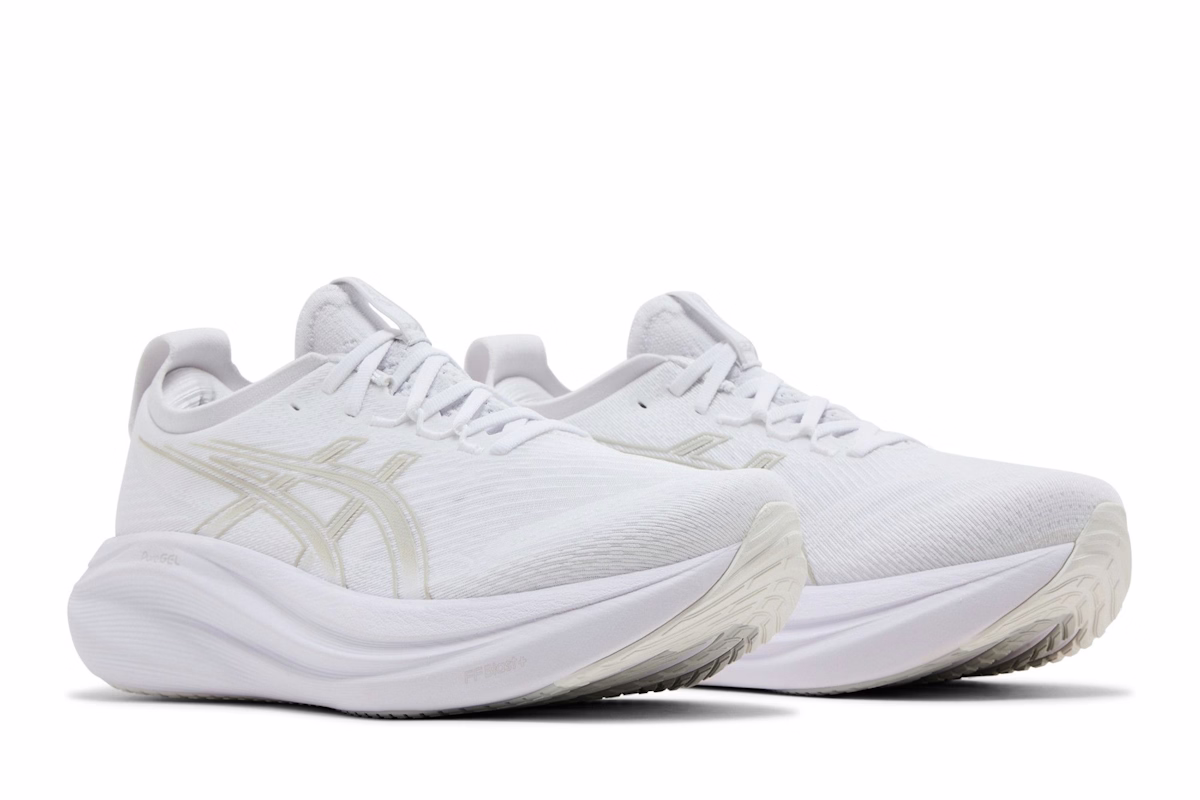 (Women) ASICS Gel Nimbus 27 'White Glacier Grey'