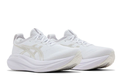 (Women) ASICS Gel Nimbus 27 'White Glacier Grey'