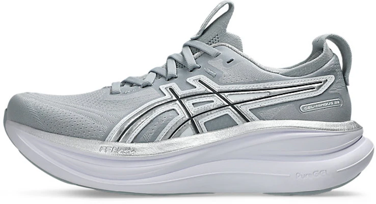 (W) ASICS GEL-NIMBUS 28 全地形舒適跑鞋 淺灰/純銀 1012B988-020 Cheap (W) ASICS GEL-NIMBUS 28 全地形舒適跑鞋 淺灰/純銀 1012B988-020