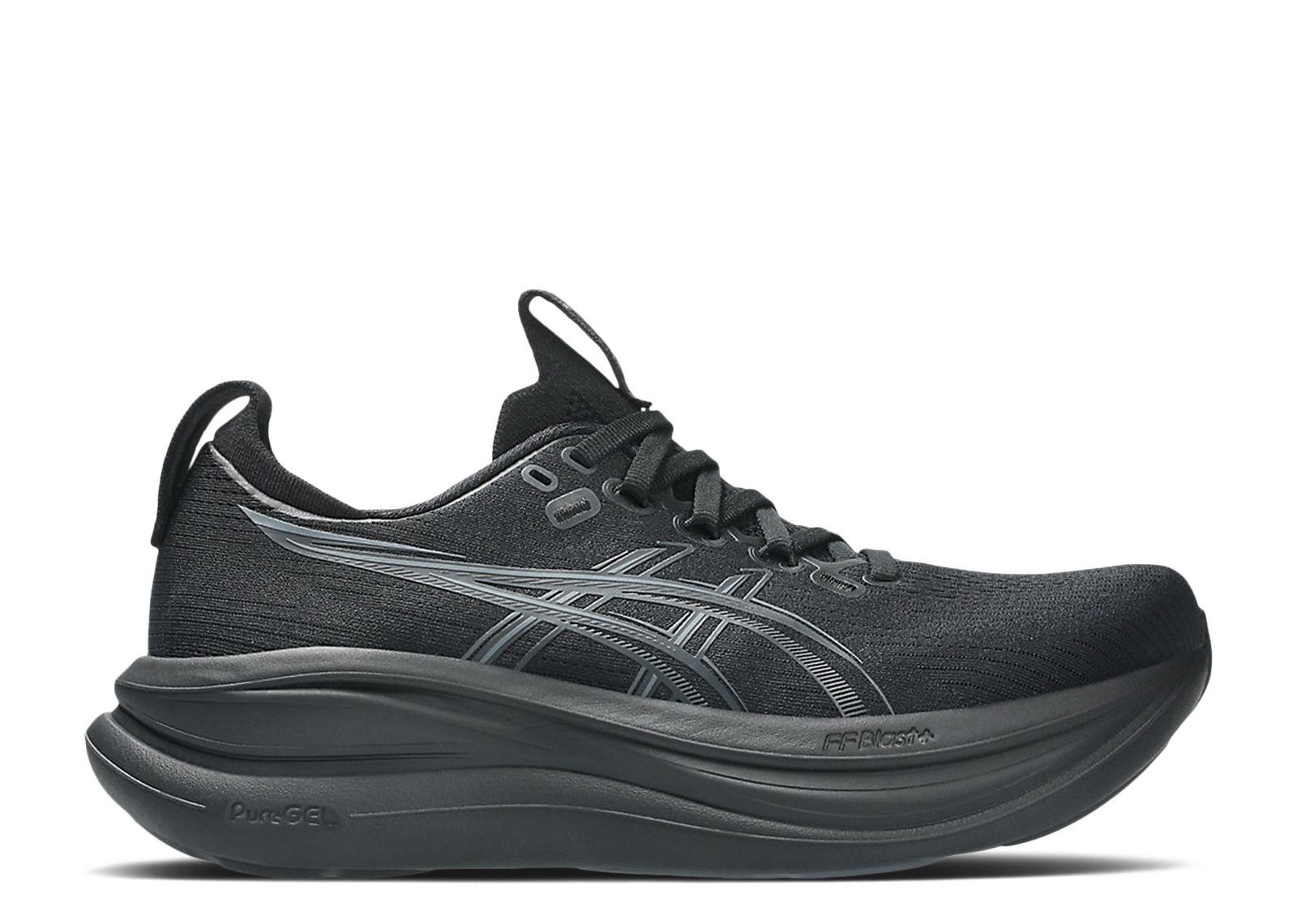 (Women) ASICS GEL-Nimbus 28 D Wide 'Black Graphite Grey' 1012B917-001