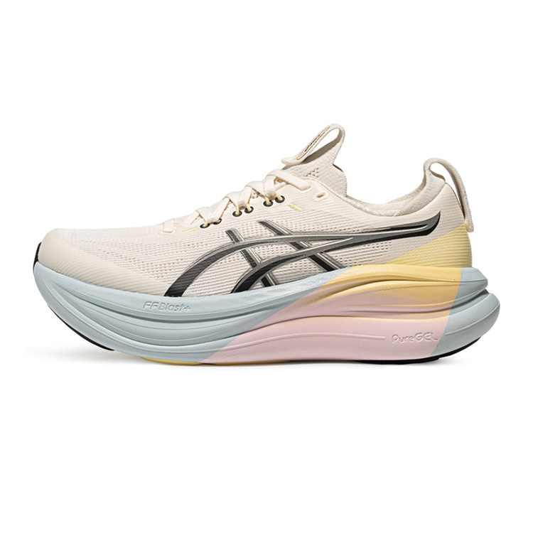 (Women) ASICS GEL-NIMBUS 28 Reflective Night Running Cushioned Running Shoes 1012C031-100
