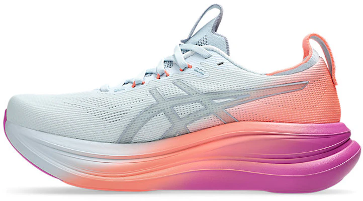 (W) アシックス ゲルニンバス 28 ランニングシューズ スカイ/デジタルサクラ 1012B987-400 Shop (W) アシックス ゲルニンバス 28 ランニングシューズ スカイ/デジタルサクラ 1012B987-400